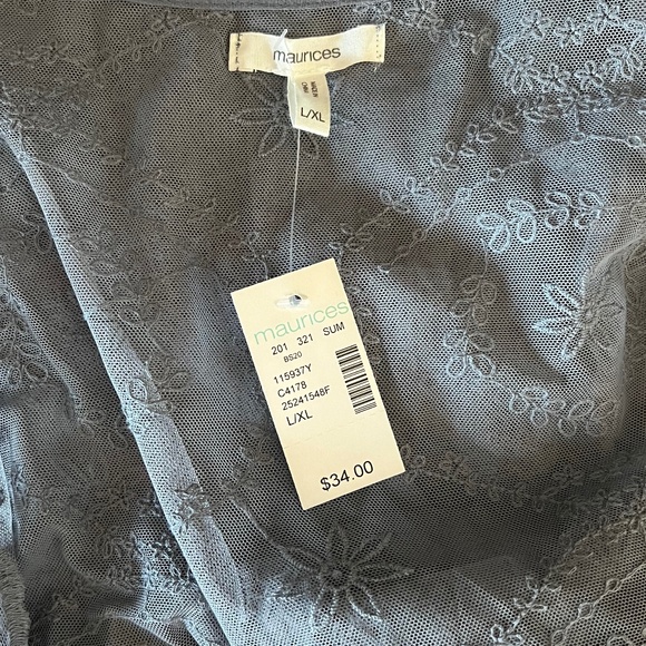Maurices Women's Lace Cardigan Size L/XL - Picture 10 of 11